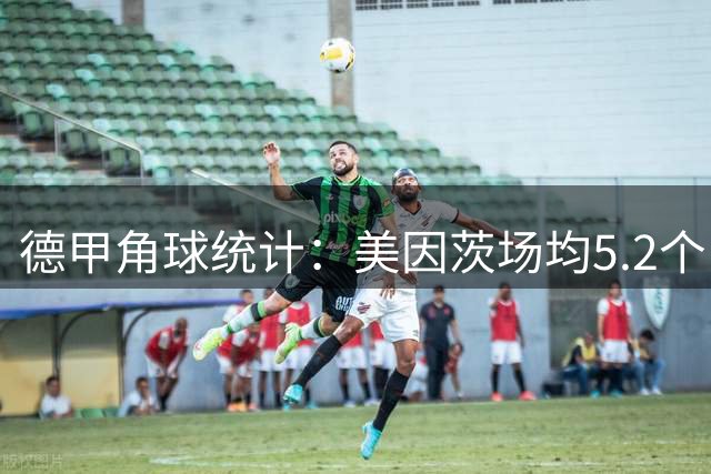 德甲角球统计：美因茨场均5.2个，帕德博恩场均9个