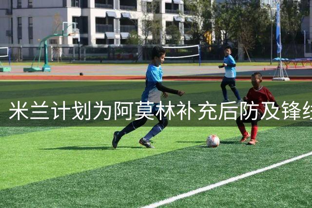 米兰计划为阿莫林补充后防及锋线新援